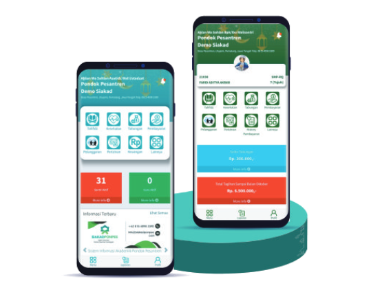 SIAKADPONPES Dashboard